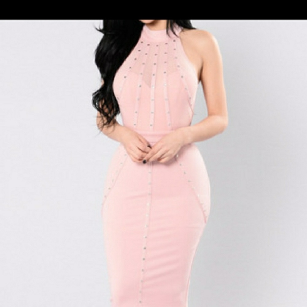 Fashion Nova Pink Dress